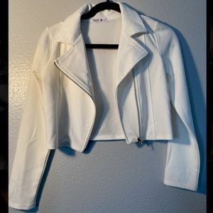 White Beautees KIDS “Rocker” Jacket